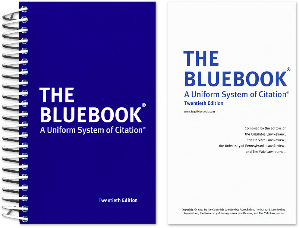 Legal Blue Book